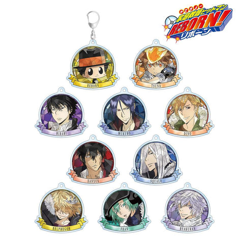 『家庭教師ヒットマンREBORN!』トレーディング Aure Glass アクリルキーホルダー(単位/BOX)