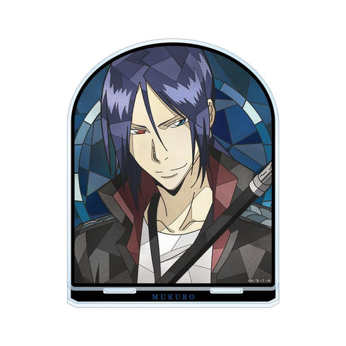 "The Hitman Reborn!" Mukuro Rokudo (10 Years Later) Aure Glass BIG Acrylic Stand