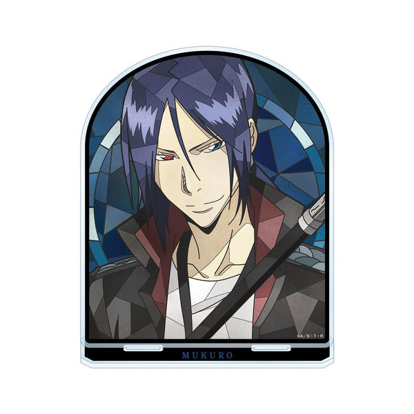 "The Hitman Reborn!" Mukuro Rokudo (10 Years Later) Aure Glass BIG Acrylic Stand
