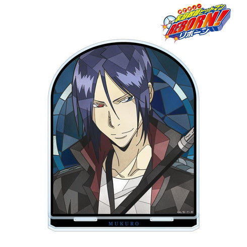 "The Hitman Reborn!" Mukuro Rokudo (10 Years Later) Aure Glass BIG Acrylic Stand