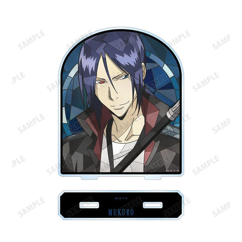 "The Hitman Reborn!" Mukuro Rokudo (10 Years Later) Aure Glass BIG Acrylic Stand