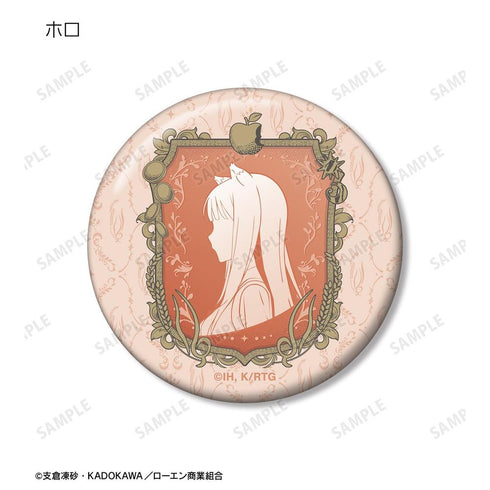 『狼と香辛料 MERCHANT MEETS THE WISE WOLF』トレーディング ar-Unity カメオモチーフデザイン 缶バッジ(単位/BOX)