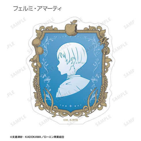 『狼と香辛料 MERCHANT MEETS THE WISE WOLF』トレーディング ar-Unity カメオモチーフデザイン ダイカットステッカー(単位/BOX)