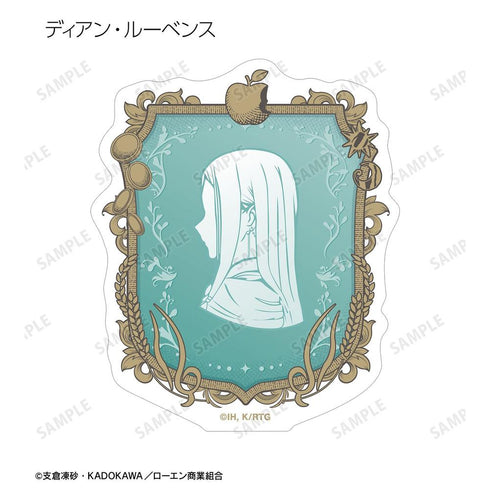 『狼と香辛料 MERCHANT MEETS THE WISE WOLF』トレーディング ar-Unity カメオモチーフデザイン ダイカットステッカー(単位/BOX)