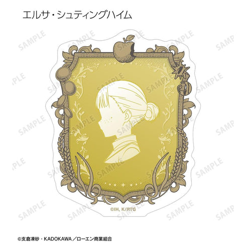 『狼と香辛料 MERCHANT MEETS THE WISE WOLF』トレーディング ar-Unity カメオモチーフデザイン ダイカットステッカー(単位/BOX)