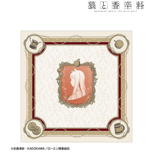 『狼と香辛料 MERCHANT MEETS THE WISE WOLF』ホロ ar-Unity カメオモチーフデザイン スカーフ