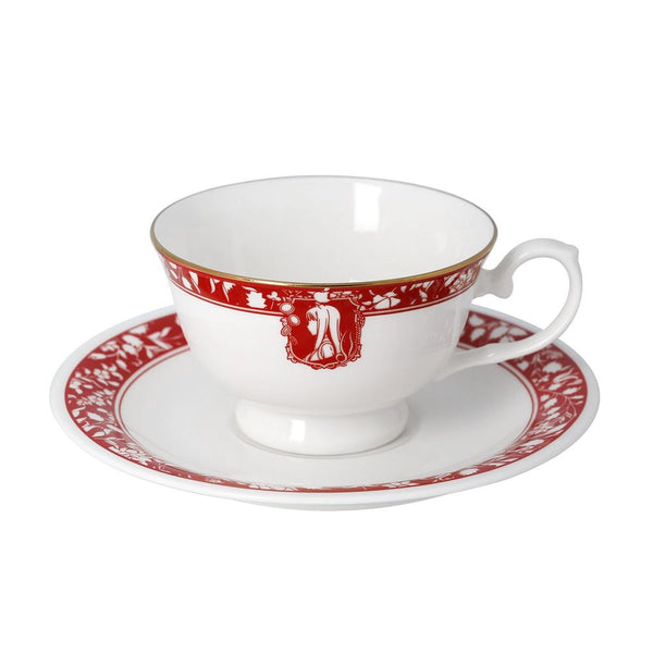 『狼と香辛料 MERCHANT MEETS THE WISE WOLF』ホロ ar-Unity カメオモチーフデザイン カップ&ソーサー