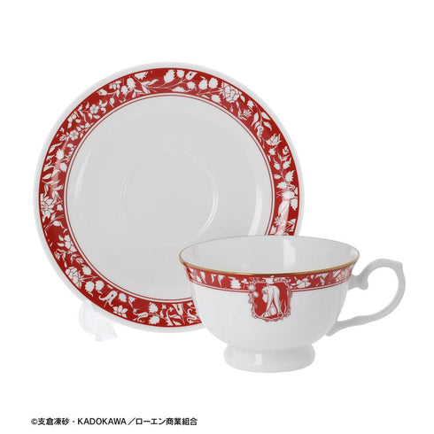 『狼と香辛料 MERCHANT MEETS THE WISE WOLF』ホロ ar-Unity カメオモチーフデザイン カップ&ソーサー