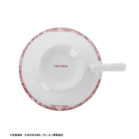 『狼と香辛料 MERCHANT MEETS THE WISE WOLF』ホロ ar-Unity カメオモチーフデザイン カップ&ソーサー