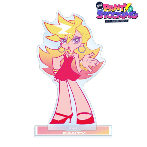 『New PANTY & STOCKING with GARTERBELT』パンティ Ani-Art clear label BIGアクリルスタンド