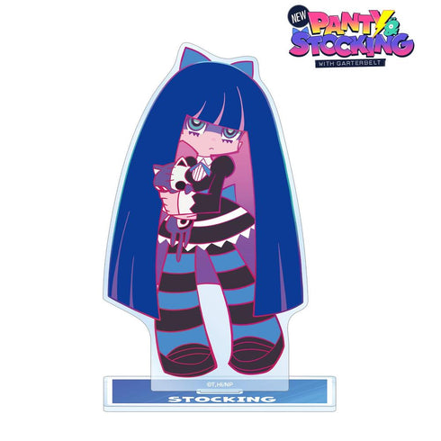 『New PANTY & STOCKING with GARTERBELT』ストッキング Ani-Art clear label BIGアクリルスタンド【202607再販】