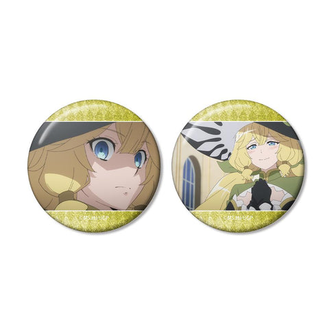 『無限ガチャ』エリー 場面写グリッター缶バッジ2個セット