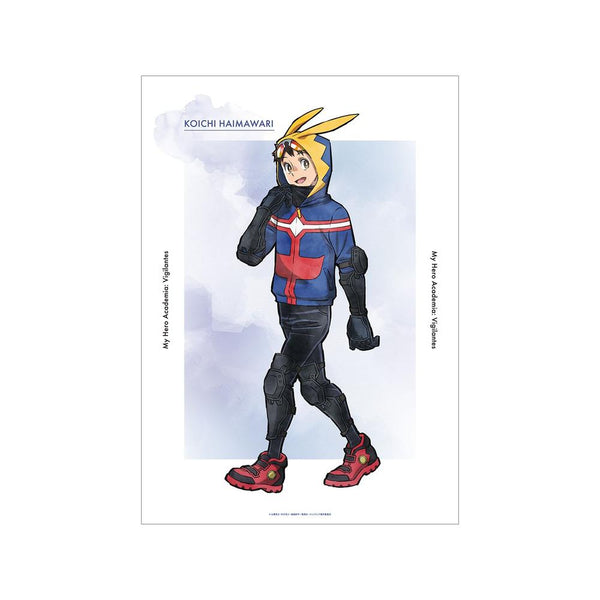 『ヴィジランテ –僕のヒーローアカデミア ILLEGALS-』描き下ろし 灰廻航一 歩みver. A3マット加工ポスター