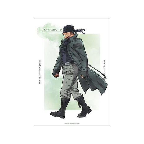 《Vigilante –我的英雄学院 ILLEGALS-》全新绘制 指节套 步美版 A3哑光处理海报
