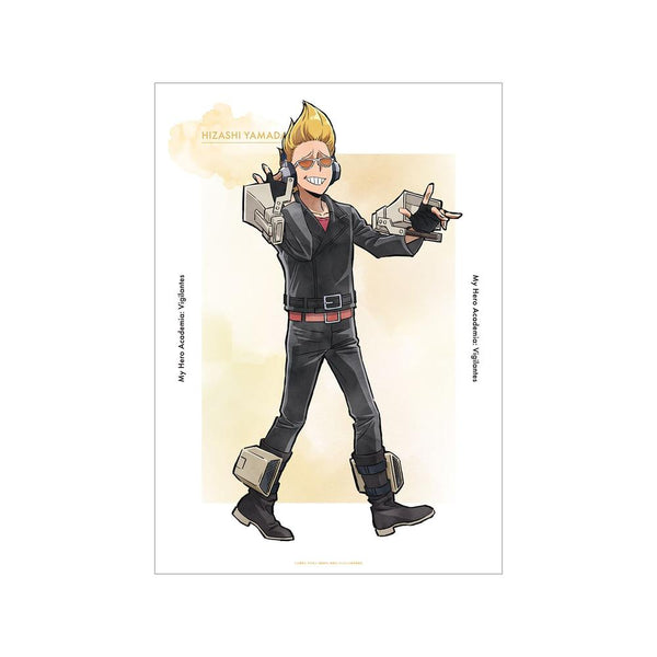 『ヴィジランテ –僕のヒーローアカデミア ILLEGALS-』描き下ろし 山田ひざし 歩みver. A3マット加工ポスター
