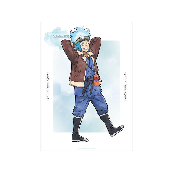 『ヴィジランテ –僕のヒーローアカデミア ILLEGALS-』描き下ろし 白雲朧 歩みver. A3マット加工ポスター