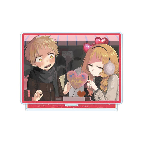 『好きな子がめがねを忘れた』小村楓&三重あい カラーイラスト BIGアクリルスタンド ver.A