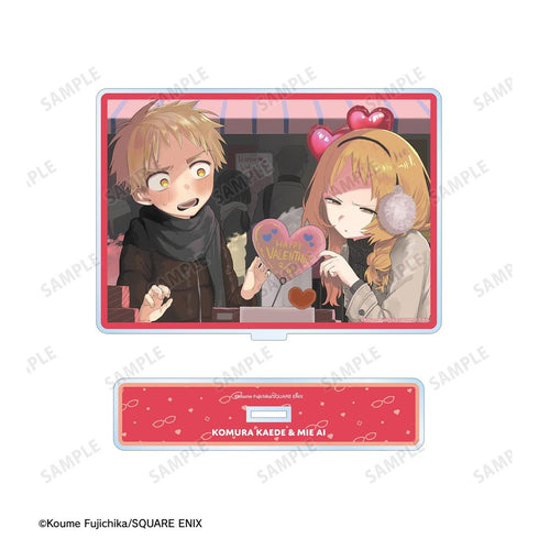 『好きな子がめがねを忘れた』小村楓&三重あい カラーイラスト BIGアクリルスタンド ver.A