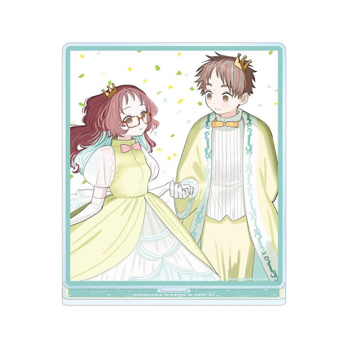 『好きな子がめがねを忘れた』小村楓&三重あい カラーイラスト BIGアクリルスタンド ver.D