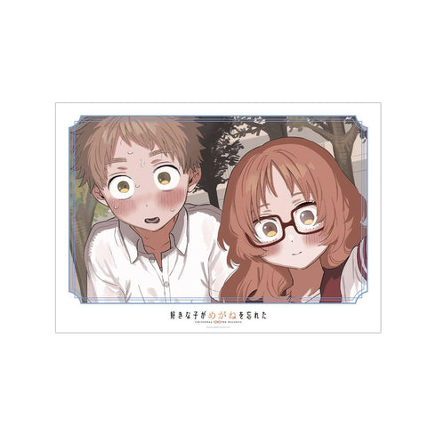 『好きな子がめがねを忘れた』小村楓&三重あい A3マット加工ポスター ver.A