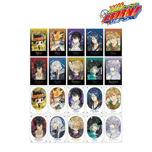"The Hitman Reborn!" Trading Card Set: Aure Glass Illustration Cards (Sold by the box)