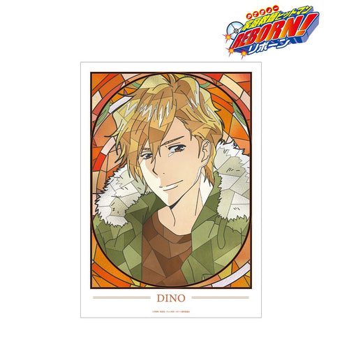 "The Hitman Reborn!" Dino (10 Years Later) Aure Glass A3 Matte Finish Poster