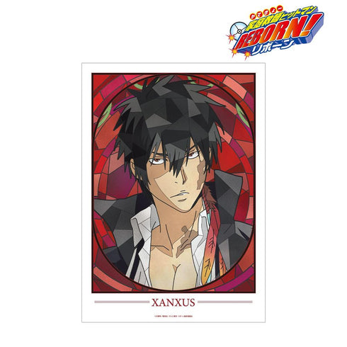 『家庭教師ヒットマンREBORN!』XANXUS(10年後) Aure Glass A3マット加工ポスター