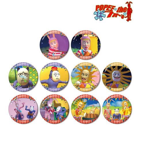 『POPEE the ぱフォーマー』トレーディング場面写グリッター缶バッジ(単位/BOX)