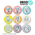 『DECO*27 feat. 初音未來 EXHIBITION Produced by DECO*27 / OTOIRO』MANNEQUIN Art by 1024 收藏用徽章(單位/盒)