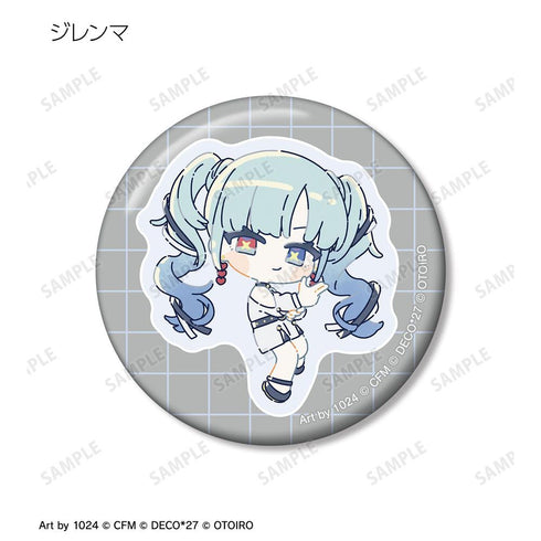 『DECO*27 feat. 初音未來 EXHIBITION Produced by DECO*27 / OTOIRO』MANNEQUIN Art by 1024 收藏用徽章(單位/盒)