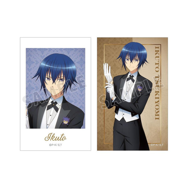 『しゅごキャラ!』描き下ろし 月詠 イクト メイド&執事ver. イラストカード2枚セット