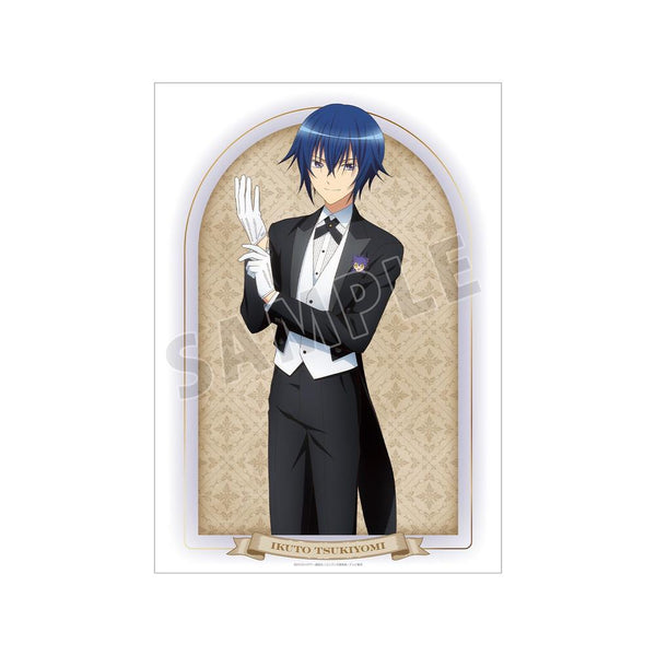 『しゅごキャラ!』描き下ろし 月詠 イクト メイド&執事ver. A3マット加工ポスター