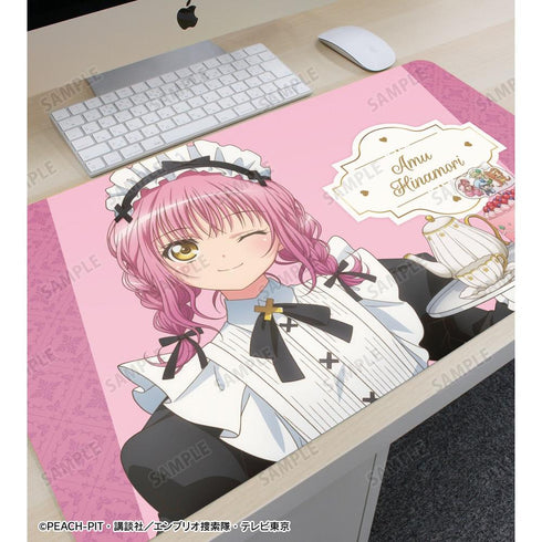 『しゅごキャラ!』描き下ろし 日奈森 あむ メイド&執事ver. マルチデスクマット