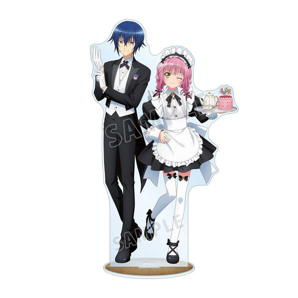 『しゅごキャラ!』描き下ろし 日奈森 あむ&月詠 イクト メイド&執事ver. BIGアクリルスタンド