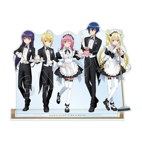 『しゅごキャラ!』描き下ろし 集合 メイド&執事ver. BIGアクリルスタンド