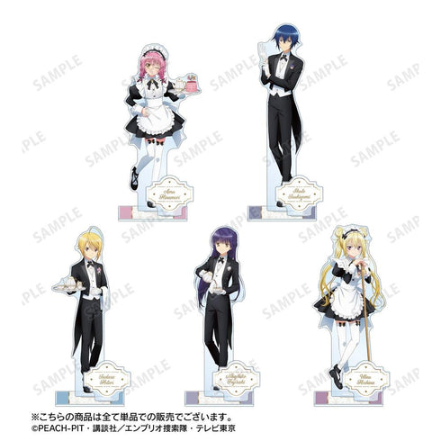 『しゅごキャラ!』描き下ろし 月詠 イクト メイド&執事ver. パーツ付きBIGアクリルスタンド