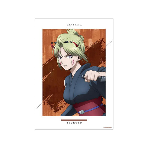 『新劇場版 銀魂 -吉原大炎上-』描き下ろし 月詠 戦いへver. A3マット加工ポスター【202608再販】