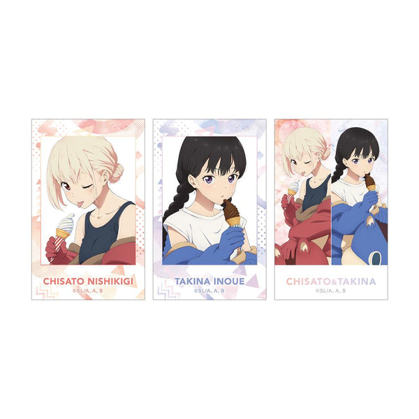 『リコリス・リコイル』描き下ろし 錦木千束&井ノ上たきな 着ぐるみver. イラストカード3枚セット