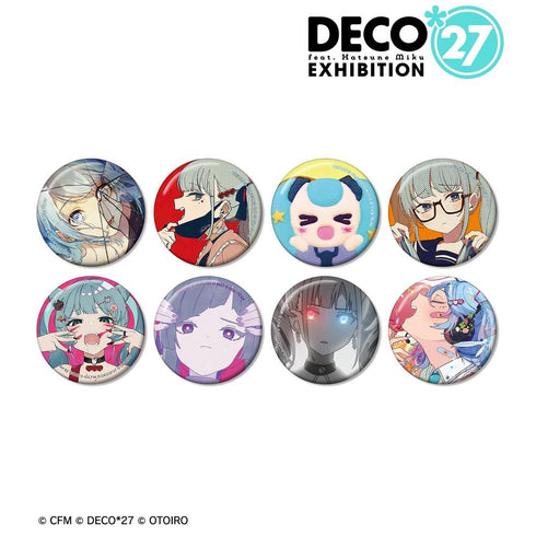 《DECO*27 feat.初音未来 EXHIBITION Produced by DECO*27 / OTOIRO》可收藏缩略图徽章 ver.B(单位/盒)