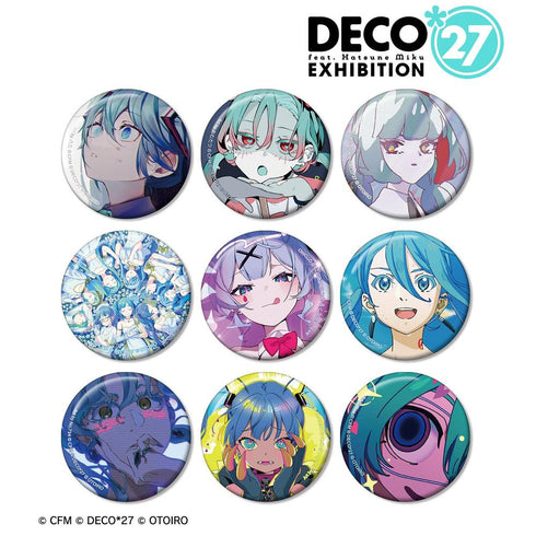 《DECO*27 feat.初音未来 EXHIBITION Produced by DECO*27 / OTOIRO》可收藏缩略图徽章 ver.C(单位/盒)