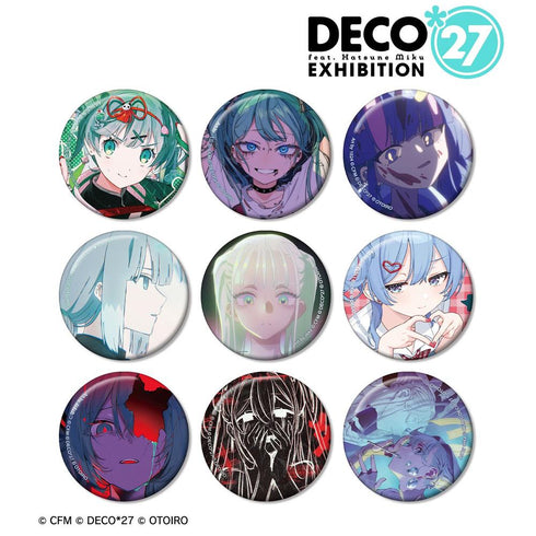 《DECO*27 feat.初音未来 EXHIBITION Produced by DECO*27 / OTOIRO》可收藏缩略图徽章 ver.D(单位/盒)