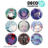 《DECO*27 feat.初音未来 EXHIBITION Produced by DECO*27 / OTOIRO》可收藏缩略图徽章 ver.D(单位/盒)