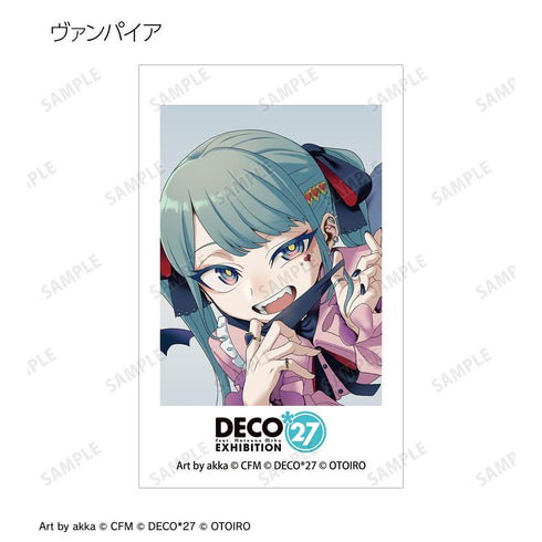 《DECO*27 feat.初音未来 EXHIBITION Produced by DECO*27 / OTOIRO》主视觉插画卡3张套装 ver.B