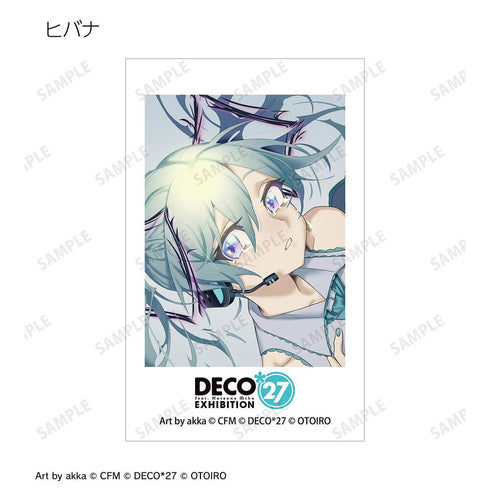 《DECO*27 feat.初音未来 EXHIBITION Produced by DECO*27 / OTOIRO》主视觉插画卡3张套装 ver.B