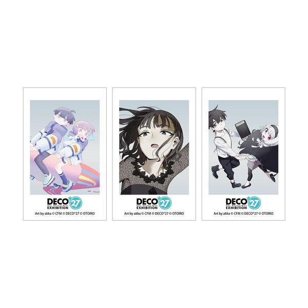 《DECO*27 feat.初音未来 EXHIBITION Produced by DECO*27 / OTOIRO》主视觉插画卡3张套装 ver.C