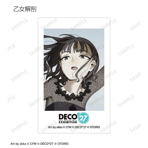 《DECO*27 feat.初音未来 EXHIBITION Produced by DECO*27 / OTOIRO》主视觉插画卡3张套装 ver.C