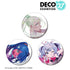 《DECO*27 feat. 初音未來 EXHIBITION Produced by DECO*27 / OTOIRO》主視覺圖 徽章3入組 ver.A