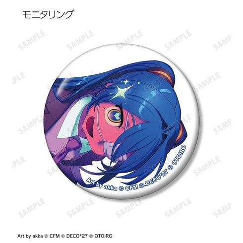 《DECO*27 feat. 初音未來 EXHIBITION Produced by DECO*27 / OTOIRO》主視覺圖 徽章3入組 ver.A