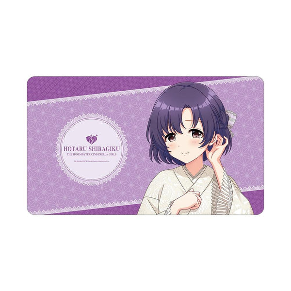 『アイドルマスター シンデレラガールズ』描き下ろし 白菊ほたる レース着物ver. マルチデスクマット
