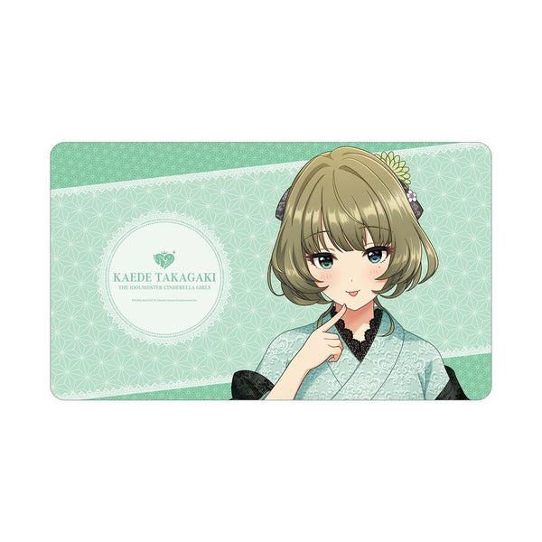 『アイドルマスター シンデレラガールズ』描き下ろし 高垣楓 レース着物ver. マルチデスクマット